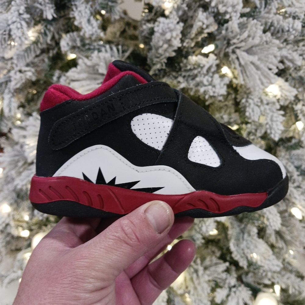 Jordan 8 Retro 'Paprika' Lifestyle Shoes Size 9 Kids Unisex - Picture 2 of 11